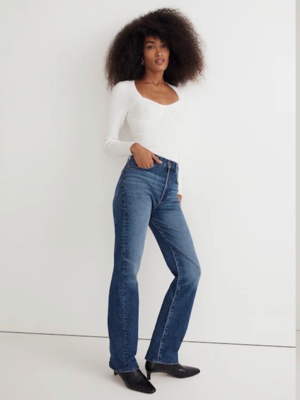 NWT Madewell 90's Straight Jeans